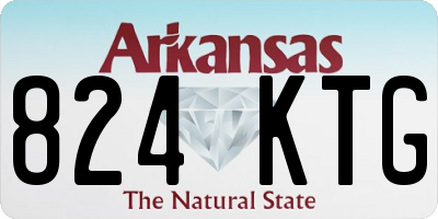 AR license plate 824KTG