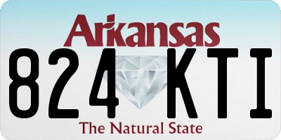 AR license plate 824KTI