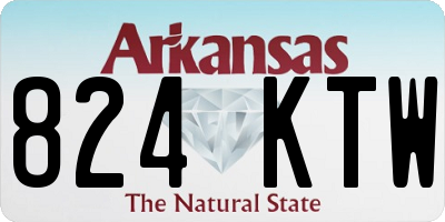 AR license plate 824KTW