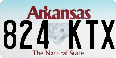 AR license plate 824KTX