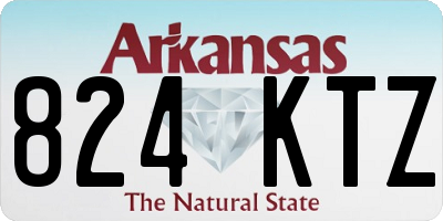 AR license plate 824KTZ