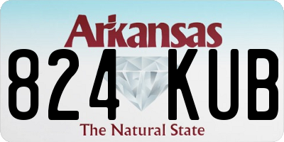 AR license plate 824KUB