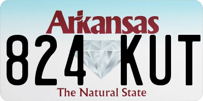 AR license plate 824KUT