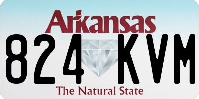 AR license plate 824KVM