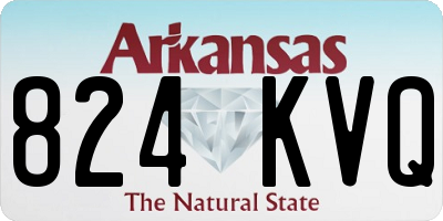 AR license plate 824KVQ