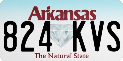AR license plate 824KVS
