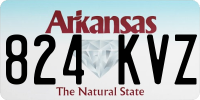 AR license plate 824KVZ