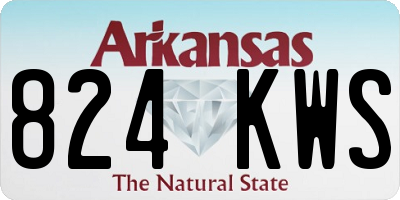 AR license plate 824KWS