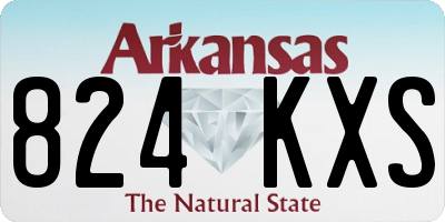 AR license plate 824KXS