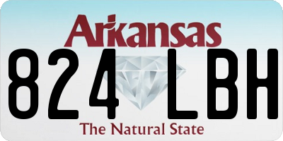 AR license plate 824LBH