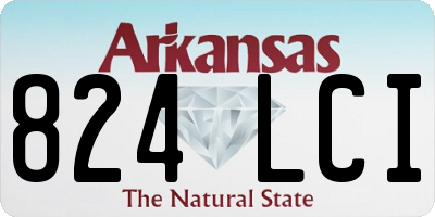 AR license plate 824LCI