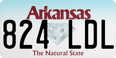AR license plate 824LDL