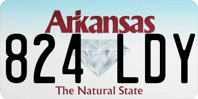 AR license plate 824LDY