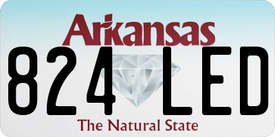 AR license plate 824LED