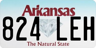AR license plate 824LEH