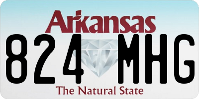AR license plate 824MHG
