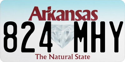 AR license plate 824MHY