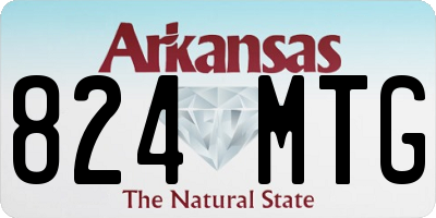 AR license plate 824MTG