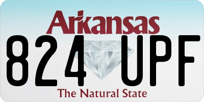 AR license plate 824UPF
