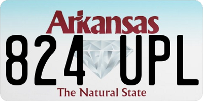 AR license plate 824UPL