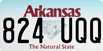AR license plate 824UQQ