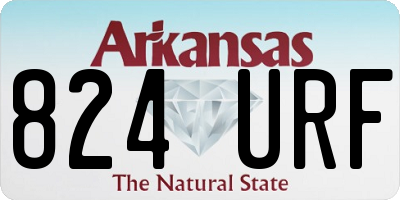 AR license plate 824URF