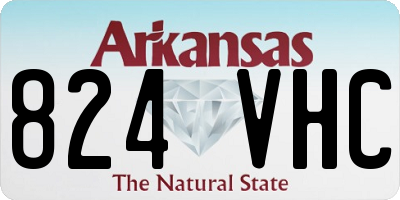 AR license plate 824VHC