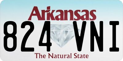 AR license plate 824VNI