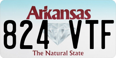 AR license plate 824VTF
