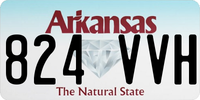 AR license plate 824VVH