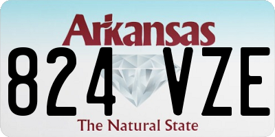 AR license plate 824VZE