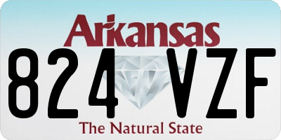 AR license plate 824VZF