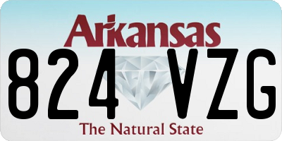 AR license plate 824VZG