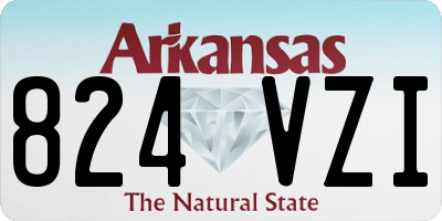 AR license plate 824VZI