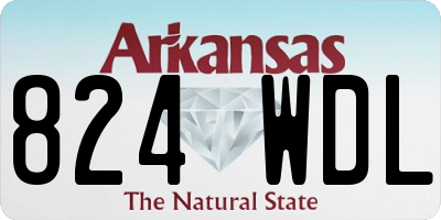 AR license plate 824WDL