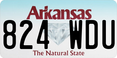 AR license plate 824WDU