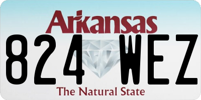AR license plate 824WEZ