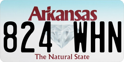 AR license plate 824WHN