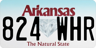 AR license plate 824WHR