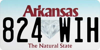 AR license plate 824WIH