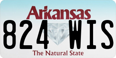 AR license plate 824WIS
