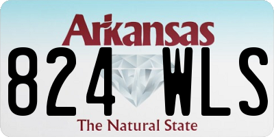 AR license plate 824WLS