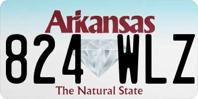 AR license plate 824WLZ