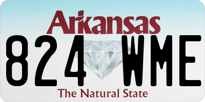 AR license plate 824WME