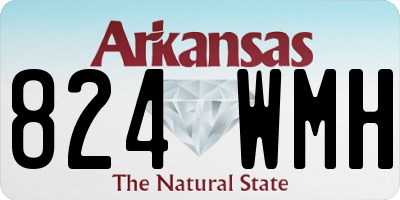 AR license plate 824WMH
