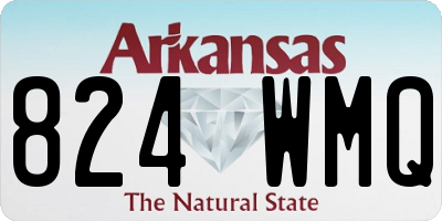 AR license plate 824WMQ
