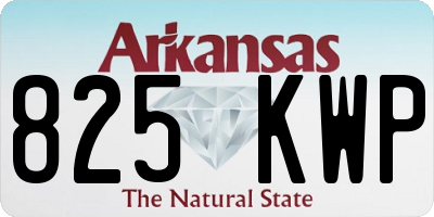 AR license plate 825KWP