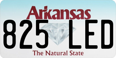 AR license plate 825LED