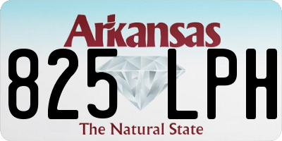 AR license plate 825LPH