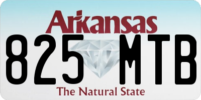 AR license plate 825MTB